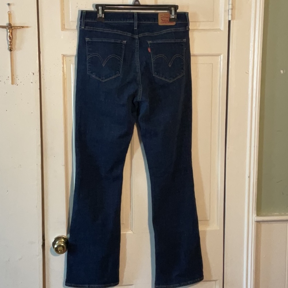 Women’s Levi's Dark Blue Jeans size 10 - Picture 8 of 8